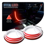 Kit 4 Fitas Porta Sportage 2013 Neon Branco Vermelho Top