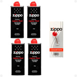 Kit 4 Fluido Zippo