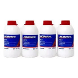 Kit 4 Fluidos De Freio Dot4 Acdelco 93205290