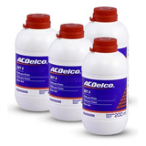 Kit 4 Fluidos De Freio Dot4 Acdelco