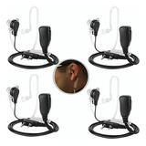 Kit 4 Fone De Ouvido Para Radio Comunicação Baofeng 777s