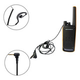 Kit 4 Fone Ouvido Microfone Para Rádio Talkabout T400 T210br