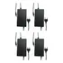 Kit 4 Fontes 15v 2a P4/p8 Mesa Bivolt Som Receptor Slim Led
