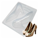 Kit 4 Formas Bwb Silicone Sapato Salto Alto Aberto 868