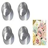 Kit 4 Formas Para Bolo Bentô Cake Fundo Falso Removível