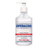 Kit 4 Frascos Alcool Gel 70 Inpm 400g Coperalcool Nf