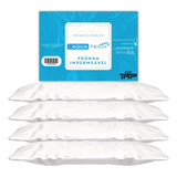 Kit 4 Fronhas Impermeaveis