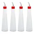 Kit 4 Galheteiro Azeite Vinagre 500ml Bico Cisne 768