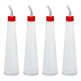 Kit 4 Galheteiro Azeite Vinagre 500ml Bico Cisne 768