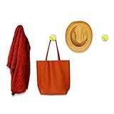 Kit 4 Gancho P Pendurar Bolsas Roupas Colares Tipo Bolacha