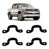 Kit 4 Ganchos Caçamba Amarok Suporte Amarração 