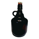 Kit 4 Garrafões Premium Growler Tampa Swing Stopper Vidro 2l