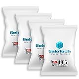 Kit 4 Gelo Gel Artificial Reutilizável Flexível 15ml