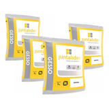 Kit 4 Gesso Branco Juntalider Secagem Rápida Artesanato 1kg