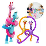 Kit 4 Girafas Pop It Brinquedo Infantil Sensorial Estica