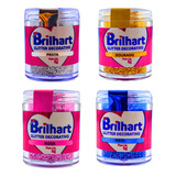 Kit 4 Glitter Comestivel