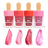 Kit 4 Gloss Sorvetinho Vivai Batom Infantil Revenda Atacado