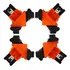 Kit 4 Grampos De Canto Aperto Angular Marcenaria 90 Graus