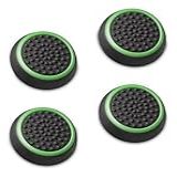 Kit 4 Grip -2 Pares- Cores Protetor Analógico Silicone Controle Joystick Polegar Compatível Com PS4 PS5 Xbox Nintedo Switch Desempenho -4GRIP-VERDE-