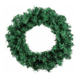 Kit 4 Guirlandas Festão Verde De Natal 25cm 60 Galhos Magizi