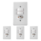 Kit 4 Interruptor Simples