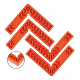 Kit 4 Jig Esquadro Angulo Sargento Grampo 90 Graus Gaveta