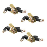 Kit 4 Jogos Cinta Catraca De Amarração Carga 800kg Vonder