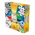 Kit 4 Jogos Clássicos Tabuleiros Damas Trilha Ludo E Resta 1