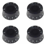 Kit 4 Knob Potenciômetro Para Guitarra Baixo Les Paul Sg Prs