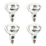 Kit 4 Lâmpada De Secagem Aquecer Tintas Estufa 250w 220v