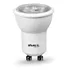 Kit 4 Lâmpada Led Mini Dicroica Mr11 Gu10 - 4w 3000k Quente Bivolt