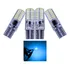 Kit 4 Lampada T10 Strobo 24 Led Siliconada Cores Atacado