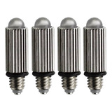 Kit 4 Lâmpadas Para Laringoscópio Led Rosca Universal