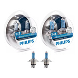 Kit 4 Lampadas Philips Crystal Vision