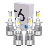 Kit 4 Lâmpadas Super Led Farol