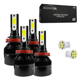 Kit 4 Lâmpadas Super Led Farol