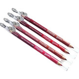 Kit 4 Lápis Para Contorno Labial Matte Apontador Cores