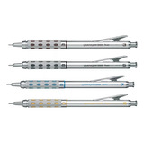 Kit 4 Lapiseira Graphgear 1000 Pentel