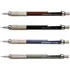 Kit 4 Lapiseiras Pentel Graphgear 500 0 3 0 5 0 7 0 9 Cor Prateado