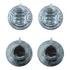 Kit 4 Lente Seta Pisca Intruder 125 / Chopper Road 150