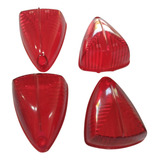 Kit 4 Lentes Da Lanterna Teto Mercedes Mb Esfiha Af0055vm