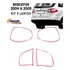 Kit 4 Lentes Traseira Spacefox Oferta Relâmpago