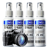 Kit 4 Limpa Lentes Máquina Fotográfica 4 Flanela Mágica