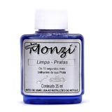 Kit 4 Limpa Prata 925 Monzi 35ml Original Pronta Entrega