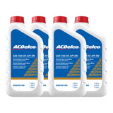 Kit 4 Litros De Óleo 5w30 Sintético Acdelco