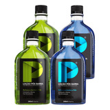 Kit 4 Loção Pos Barba Play Barber 240ml Menthol E Lemon