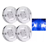 Kit 4 Luz De Popa Cortesia Iluminação Barco Lancha Led 12v