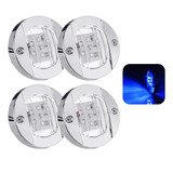 Kit 4 Luz De Popa Cortesia Iluminação Barco Lancha Led 12v