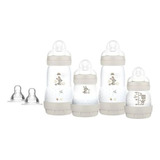 Kit 4 Mamadeiras 2 Bicos Extra Easy Start Neutra Mam