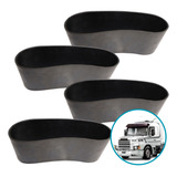 Kit 4 Mangueira Cinta Borracha Filtro Ar Para Scania 112 113